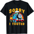 Train Sorry I Tooted Funny Locomotive Railroad Toy Boy Kids T-Shirt