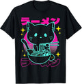 Anime Ramen Cat Retro Japanese Noodles Aesthetic