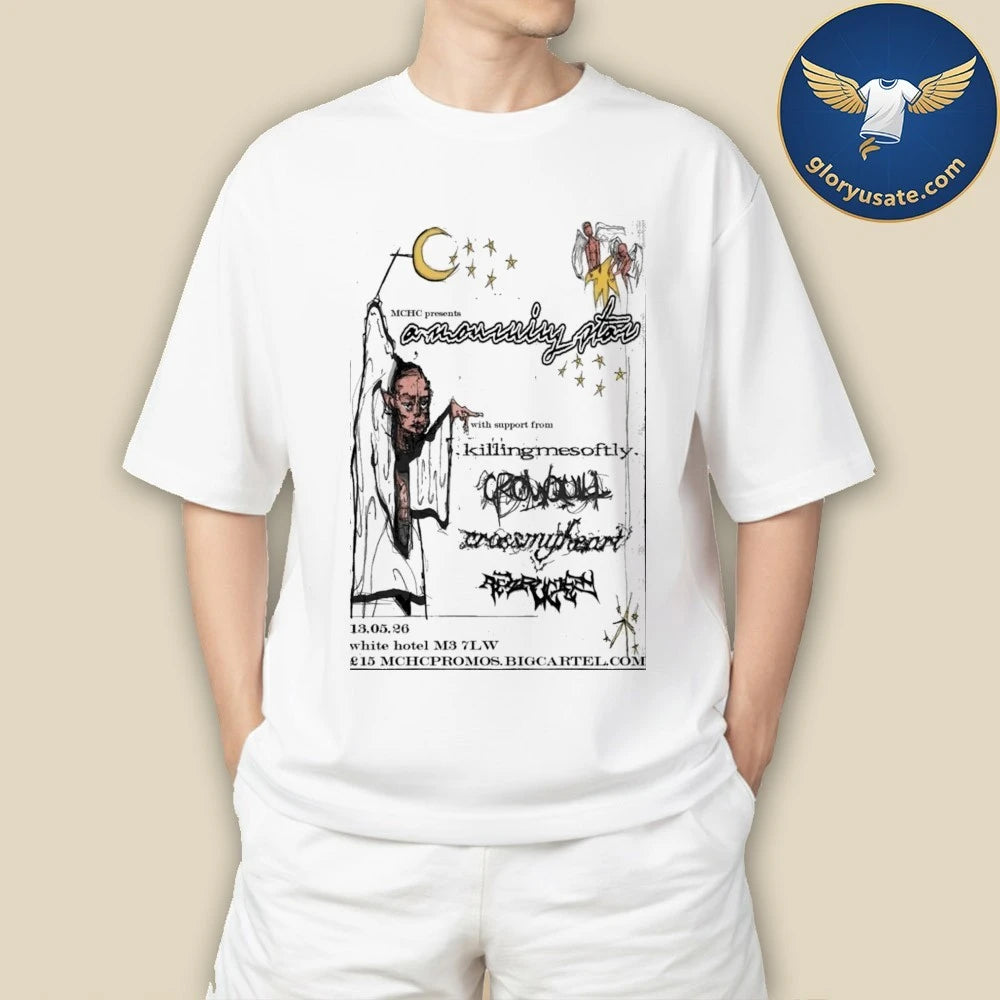 A Mourning Star may 13 2026 The White Hotel Salford M3 7LW Poster Shirt