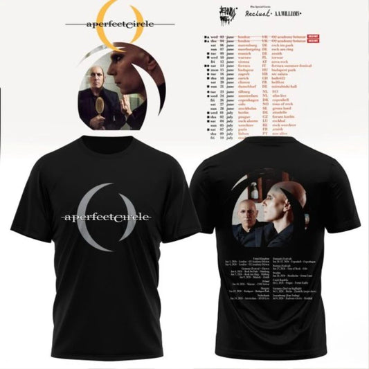 A Perfect Circle 2026 Schedule Tour Hoodie T-Shirt