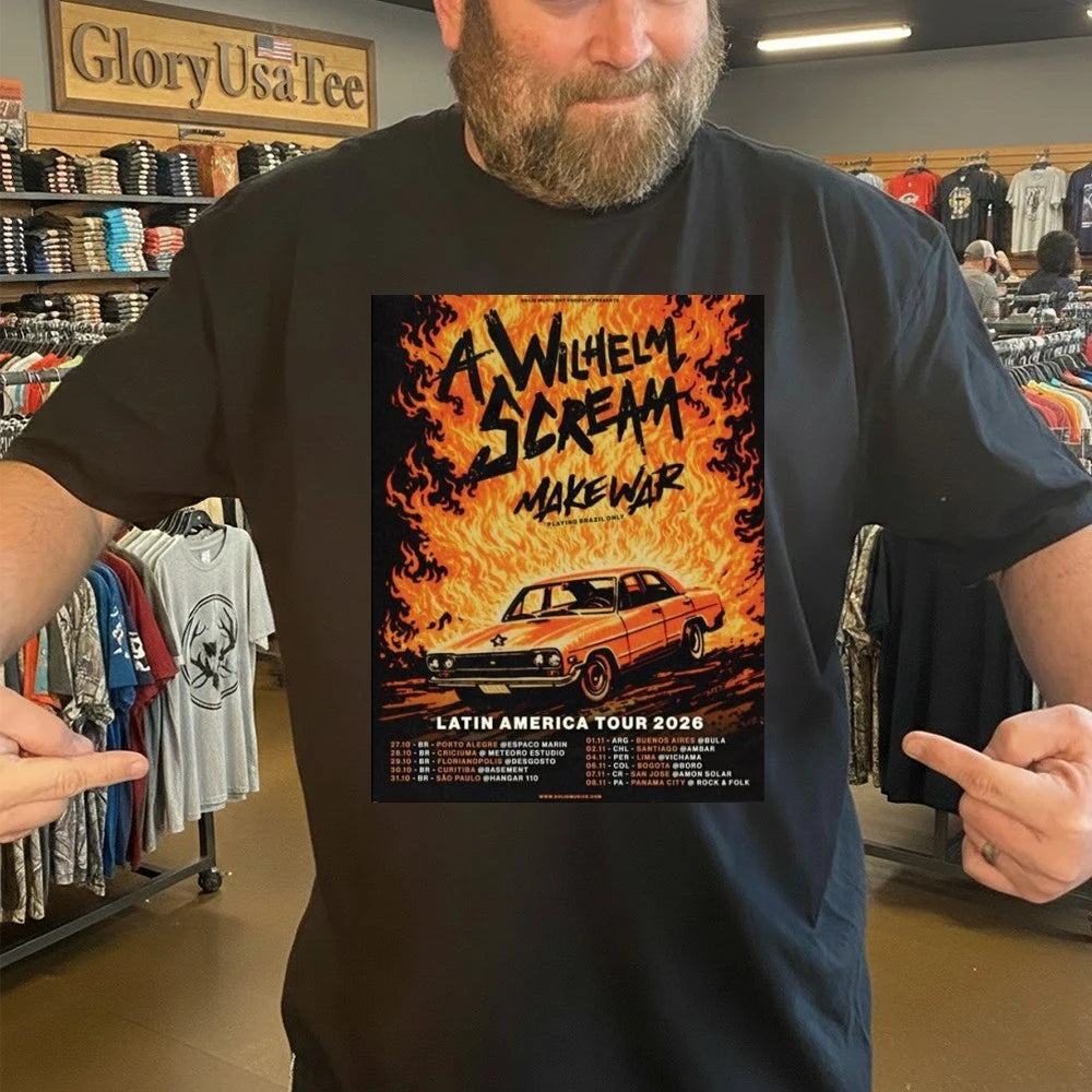 A Wilhelm Scream Latin America Tour 2026 Schedule Tour Dates Shirt