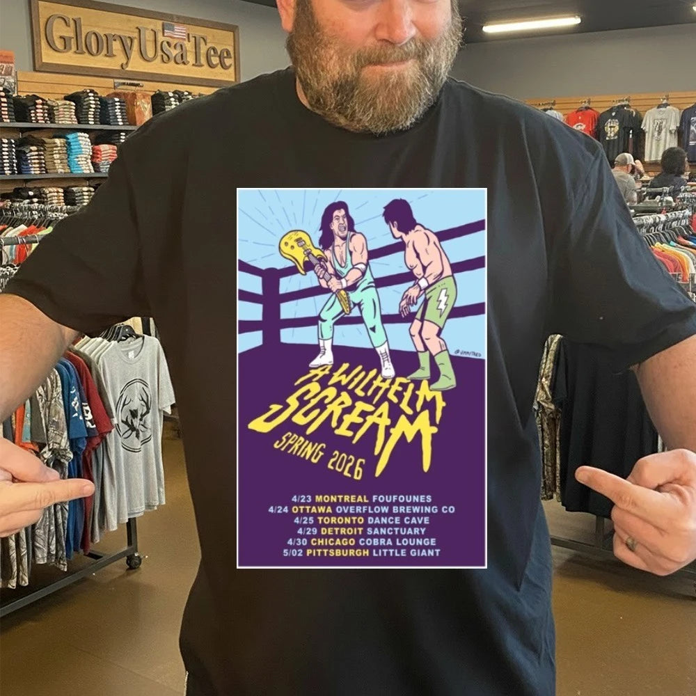 A Wilhelm Scream Spring 2026 Poster Shirt