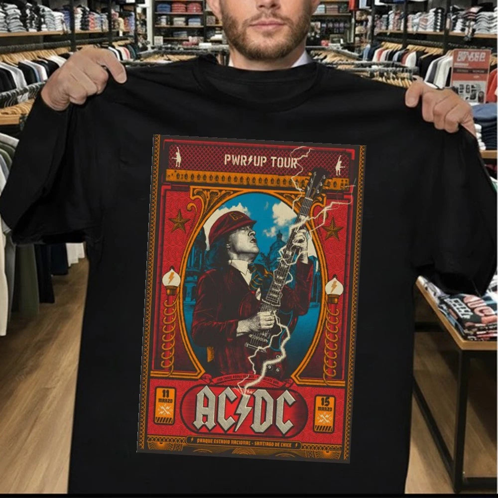 ACDC Santiago Chile On March 15 2026 Poster Shirt