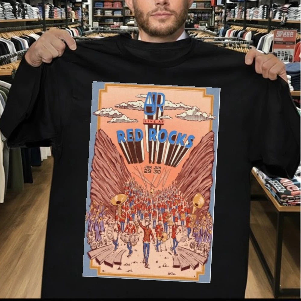 AJR June 29-30 2026 Live At Red Rocks Poster Shirt
