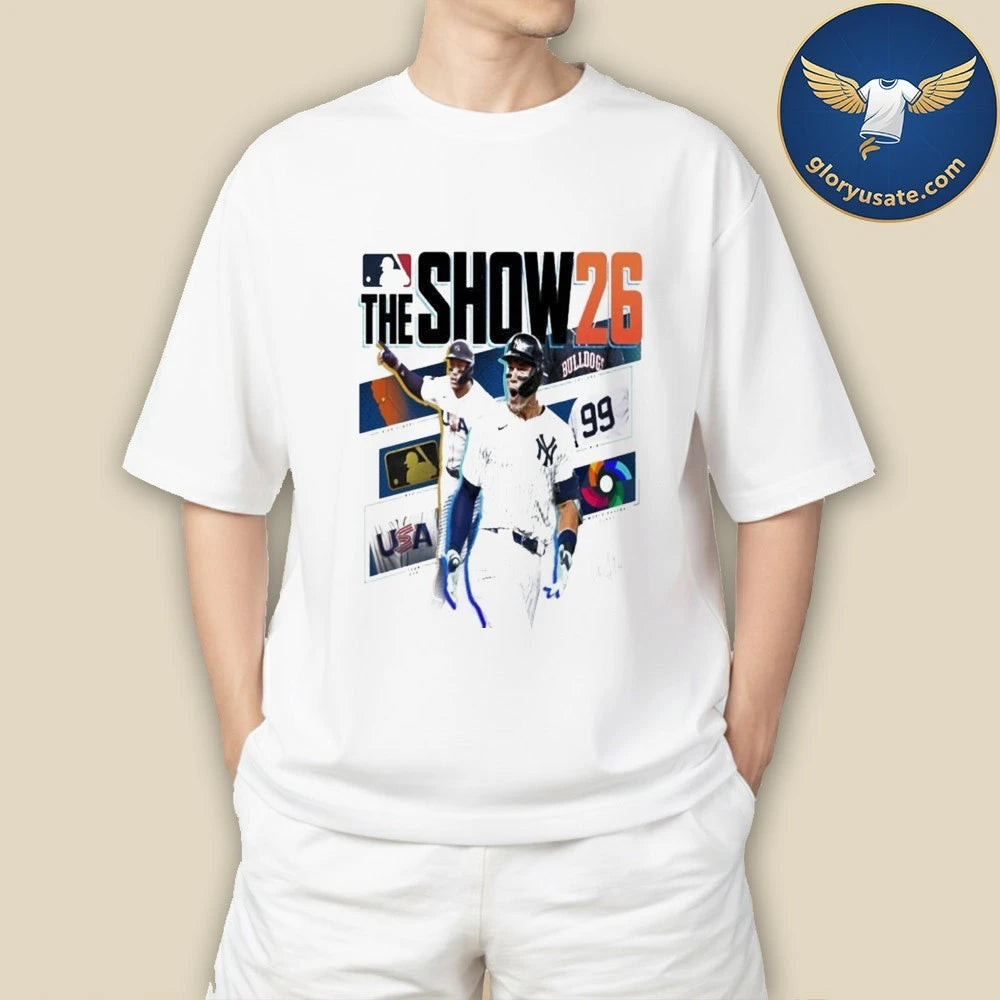 Aaron Judge New York Yankees MLB The Show 26 Road To The Show Journey Poster Shirt