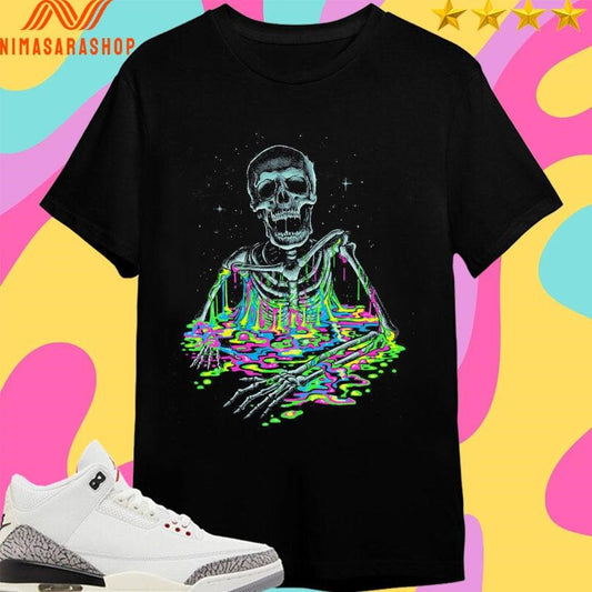 Acid Bones Glow-in-the-Dark Skeleton Shirts