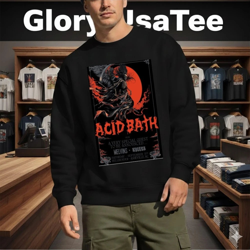 Acid bath Sept 5 2026 Asheville, NC Poster Shirt