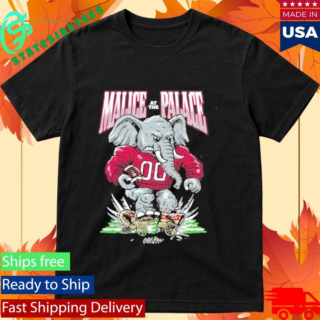 Alabama Rose Bowl Malice At The Palace Elephant Shirt