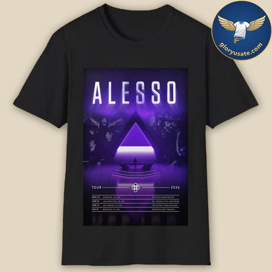 Alesso Tour 2026 Poster Shirt