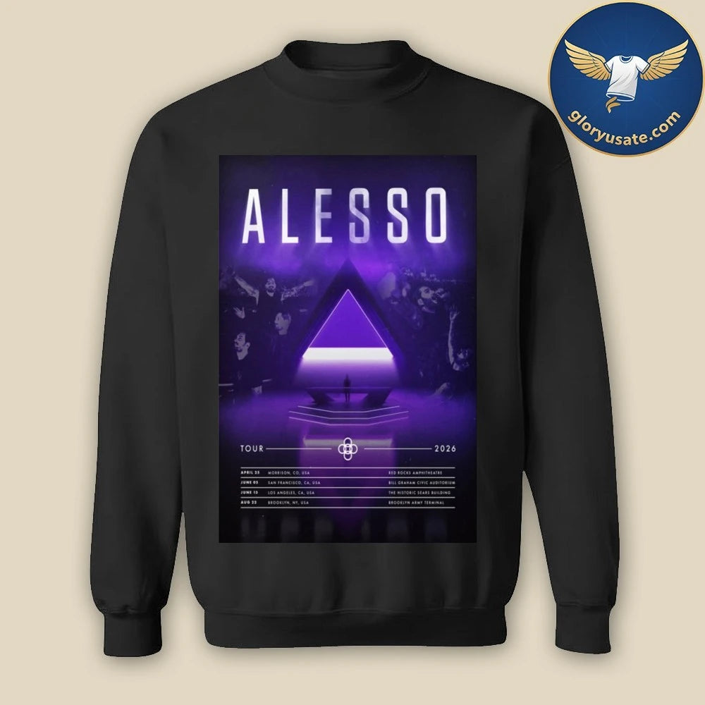 Alesso Tour 2026 Poster Shirt
