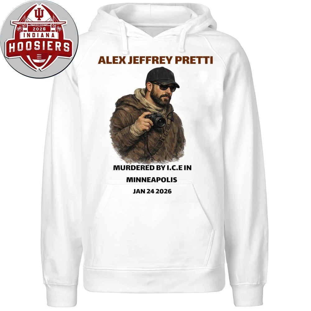 Alex Jeffrey Pretti Memorial Murdered By ICE In Minneapolis Jan 24 2026 Tribute T-Shirt