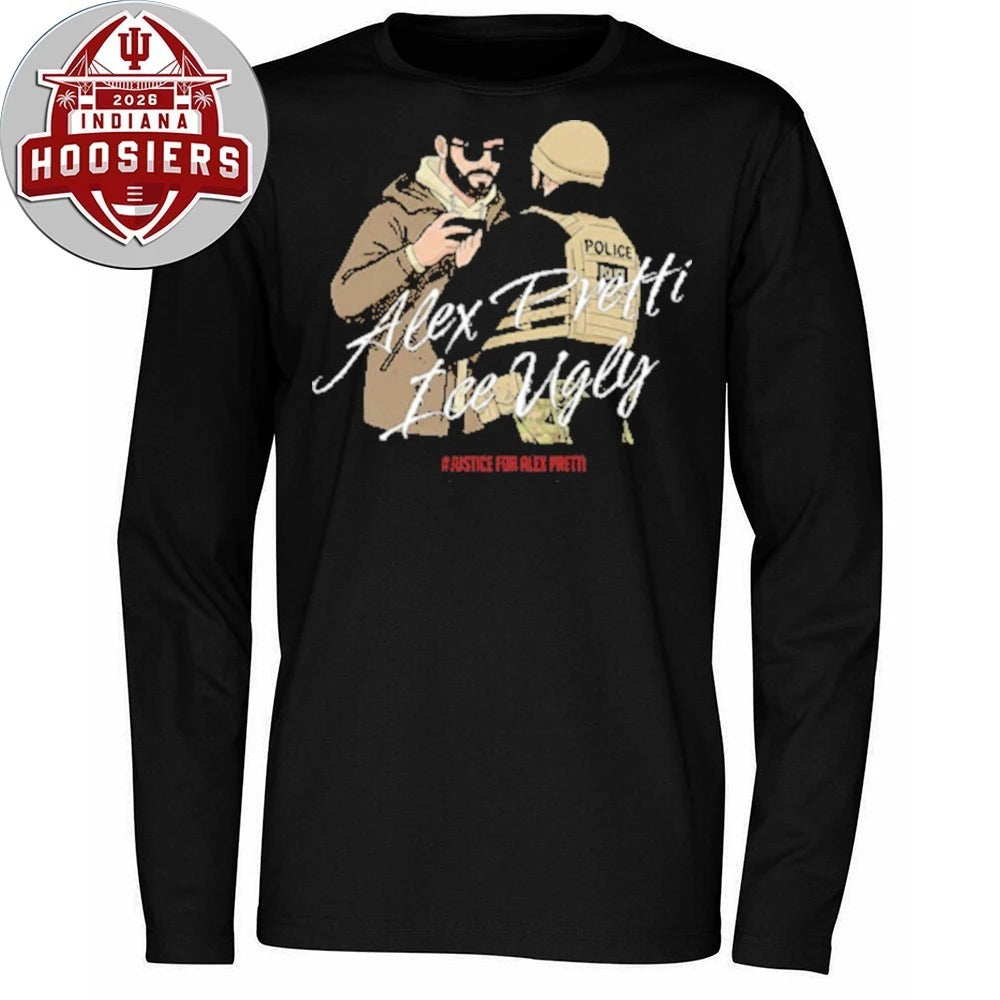 Alex Pretti Ice Ugly Justice For Aleex Pretti T-Shirt