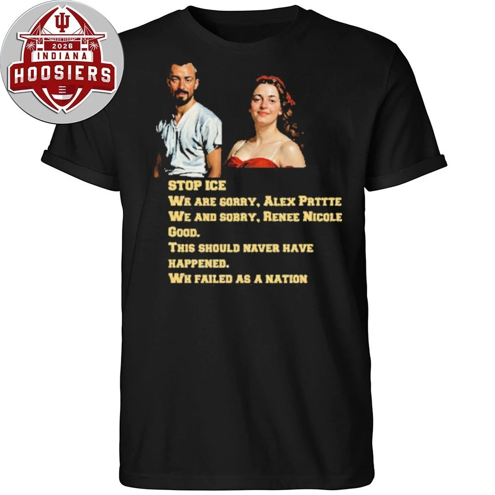 Alex Pretti Stop Ice 1988 2026 T-Shirt