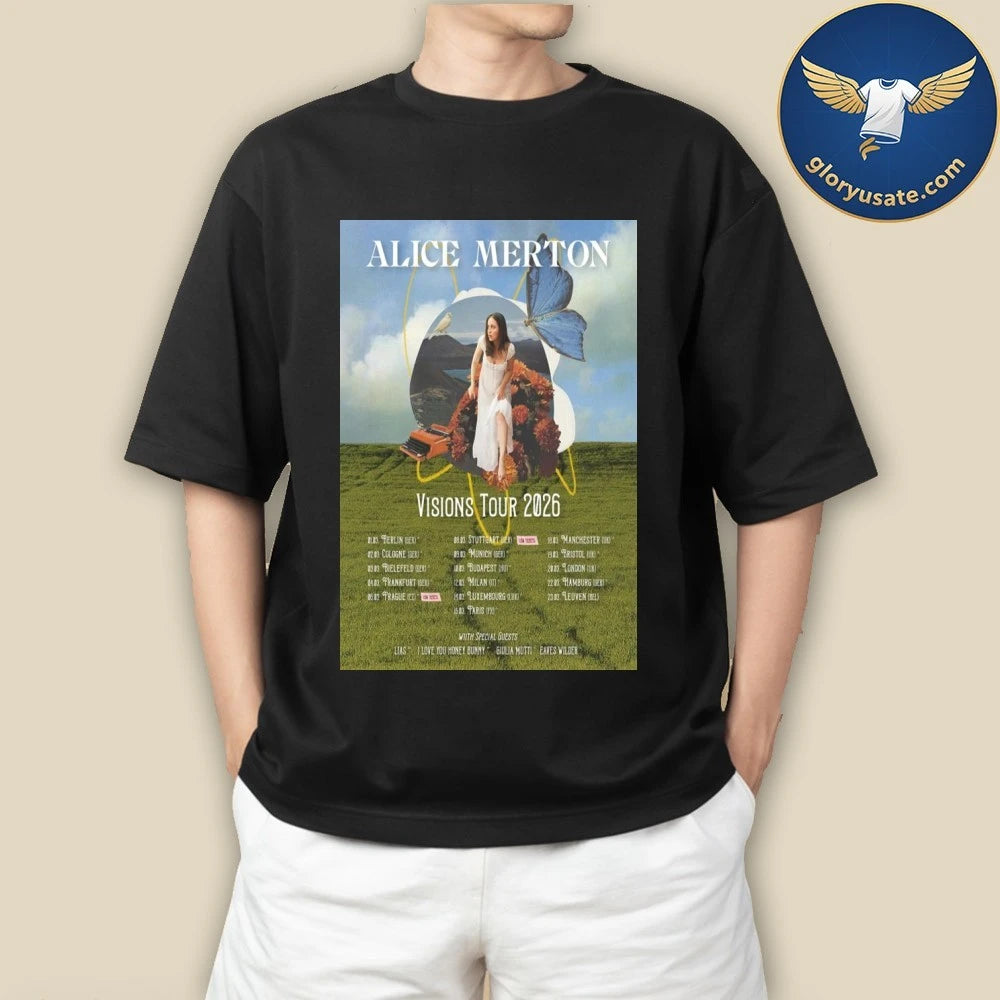 Alice Merton Visions 2026 Tour Poster Shirt