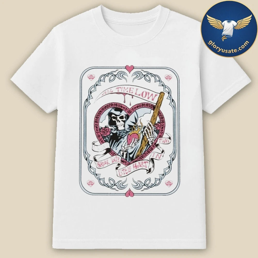 All Time Low Valentine 2026 Break Your Little Heart Shirt