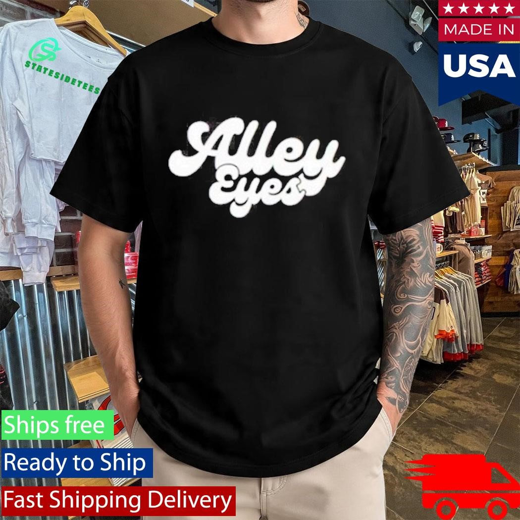 Alley Eyes Black Logo Shirt