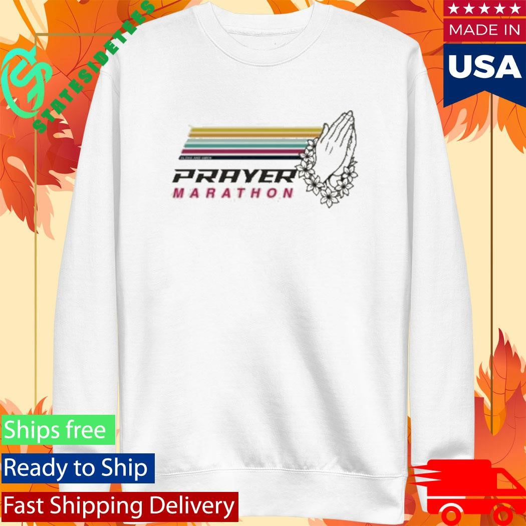 Aloha And Amen Prayer Marathon Hands Shirt
