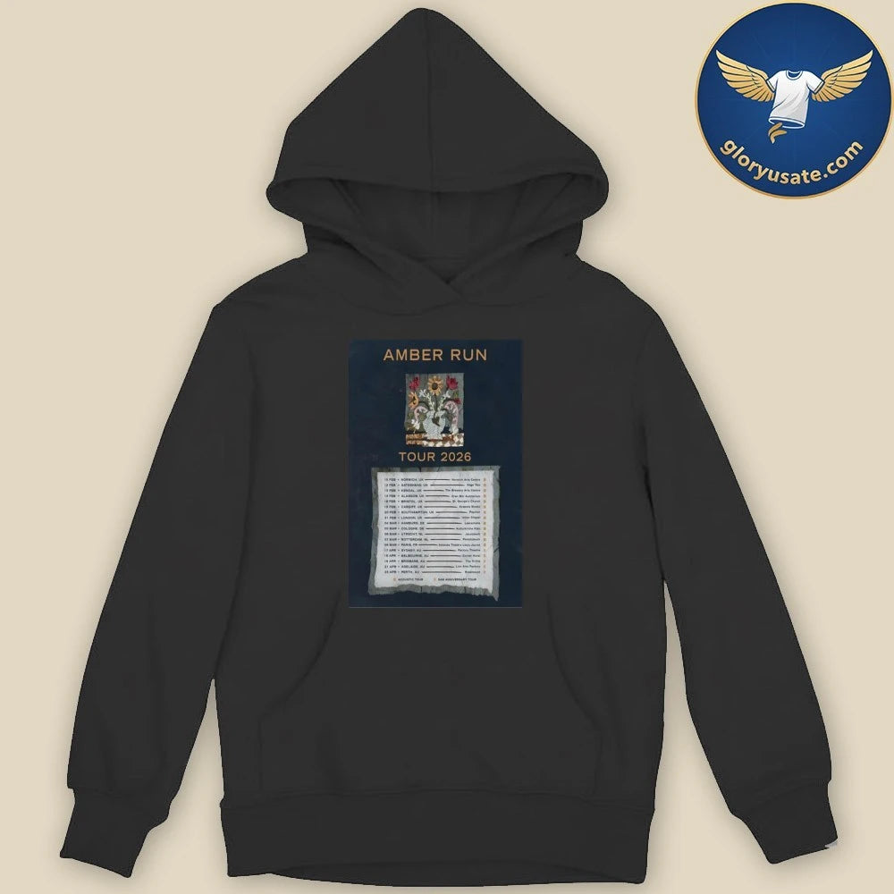 Amber Run Acoustic Tour 2026 Poster Shirt