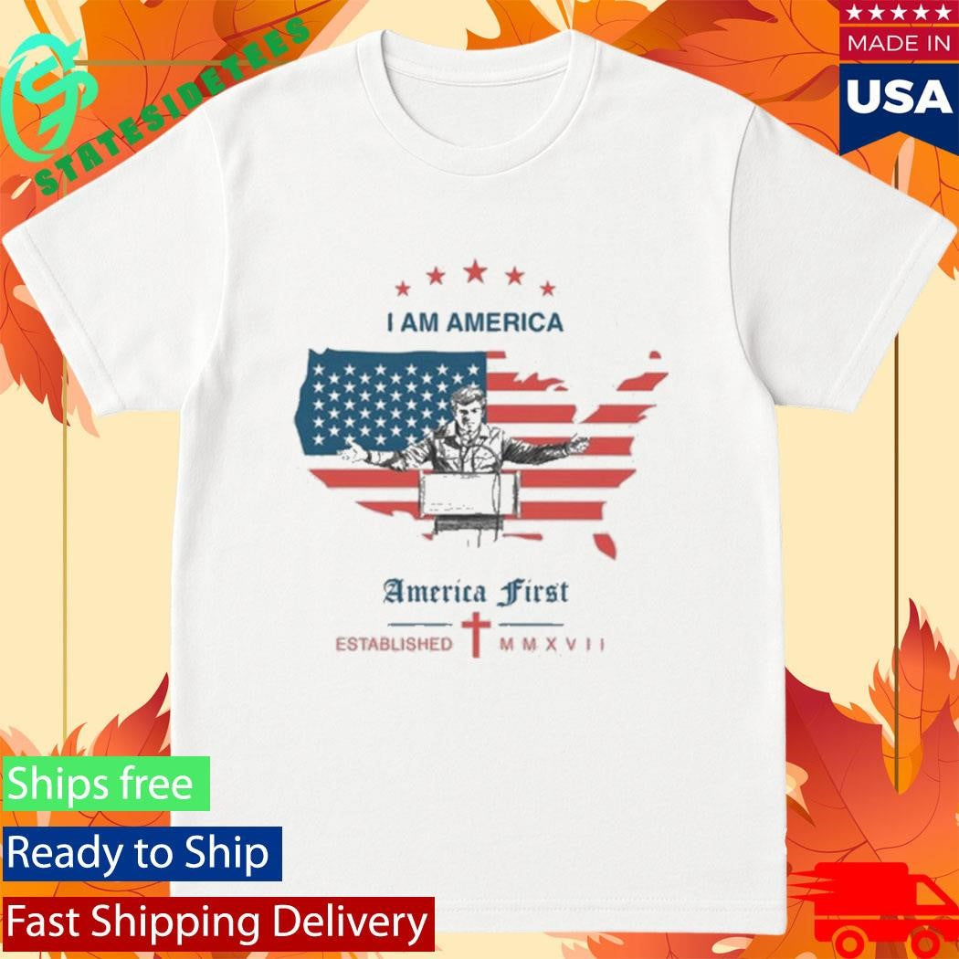 America First “I Am America” T-Shirt