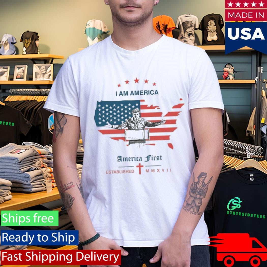 America First “I Am America” T-Shirt
