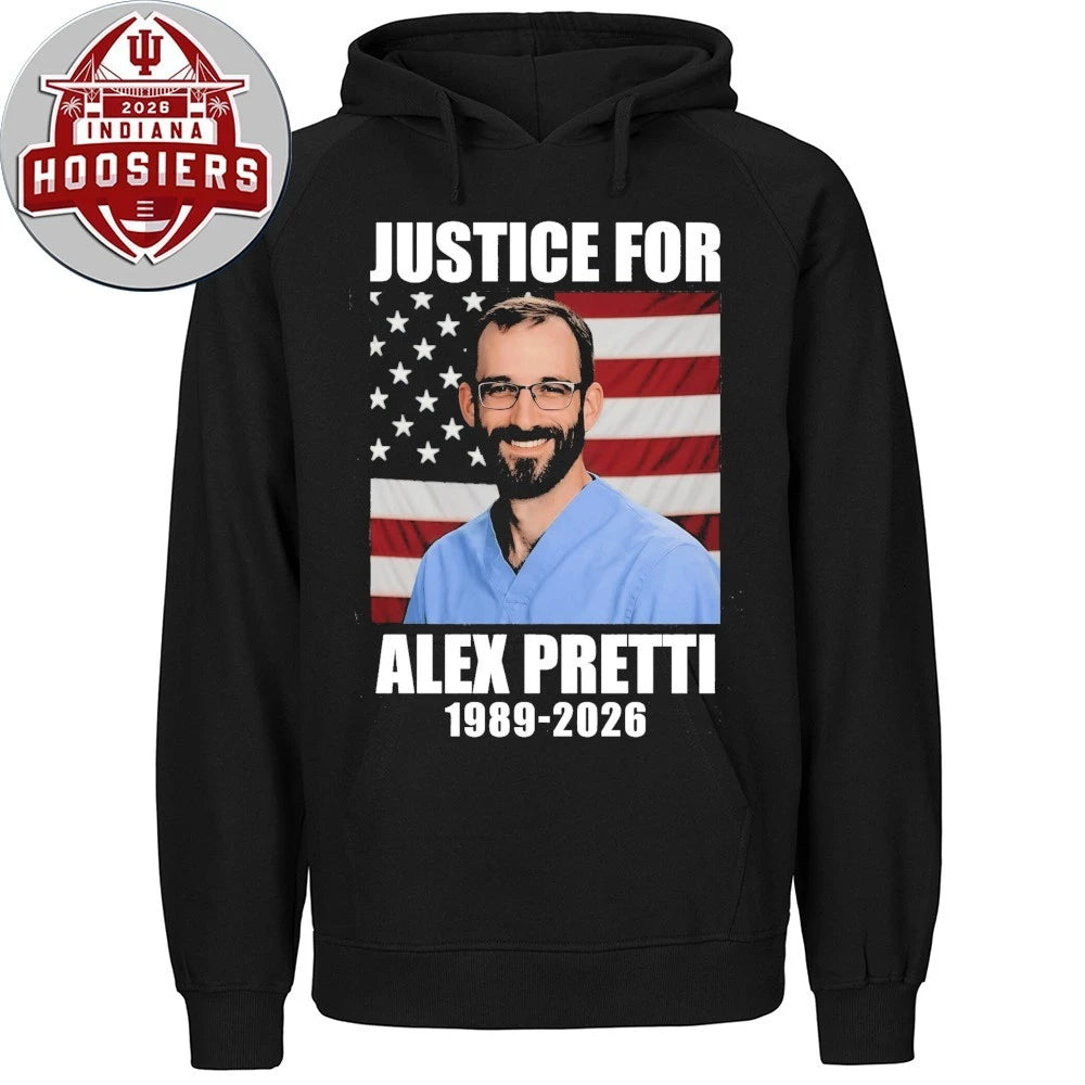America Flag Justice for Alex Pretti In Memory 1989-2026 Shirt