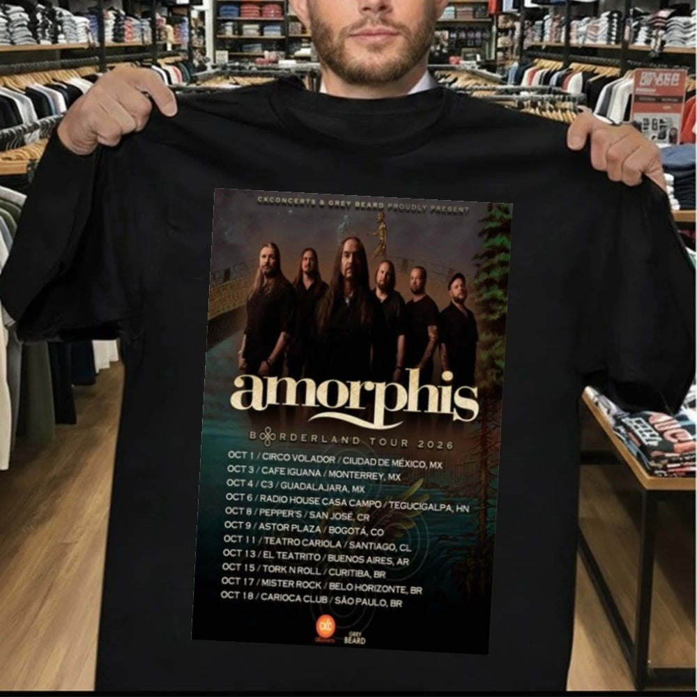 Amorphis Latin America Tour 2026 Poster Shirt