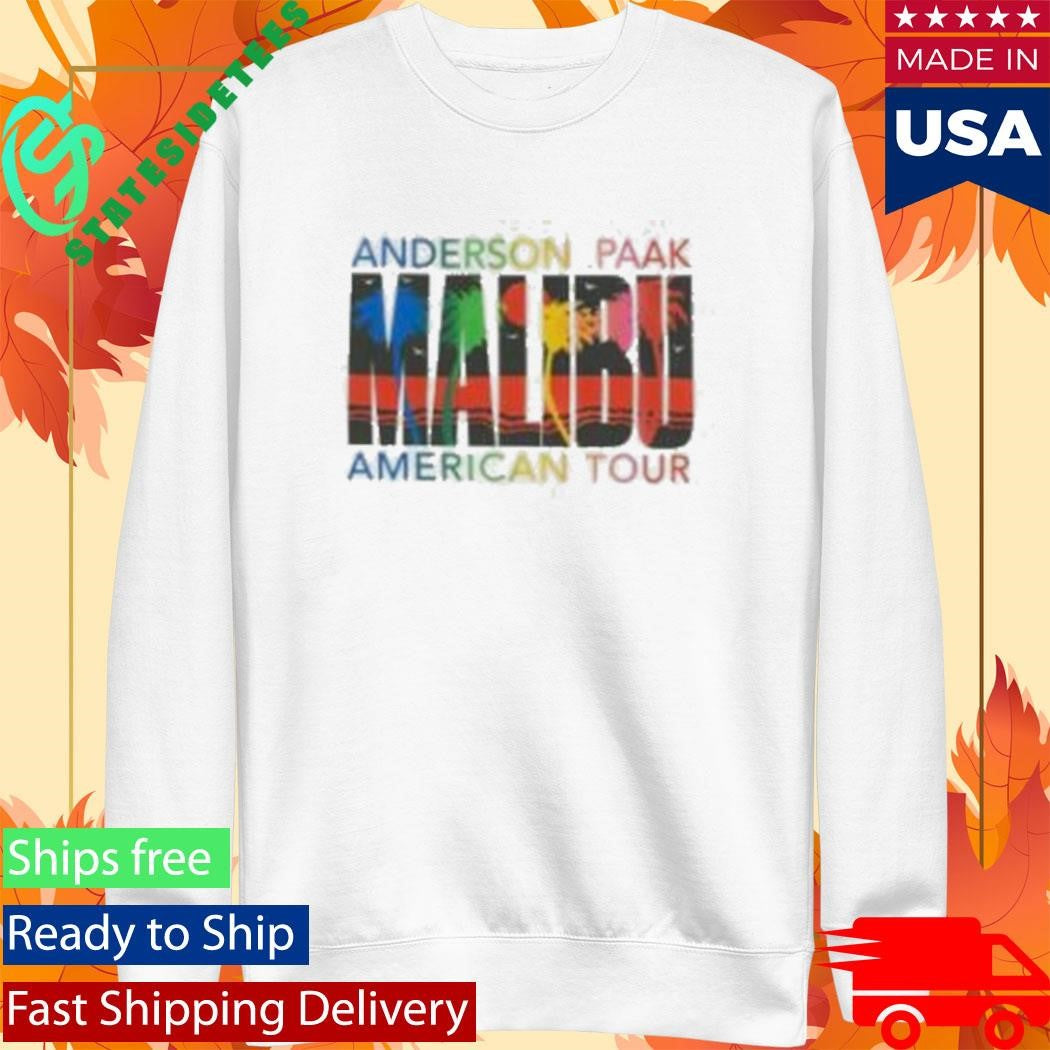 Anderson Paak Malibu American Tour Shirt