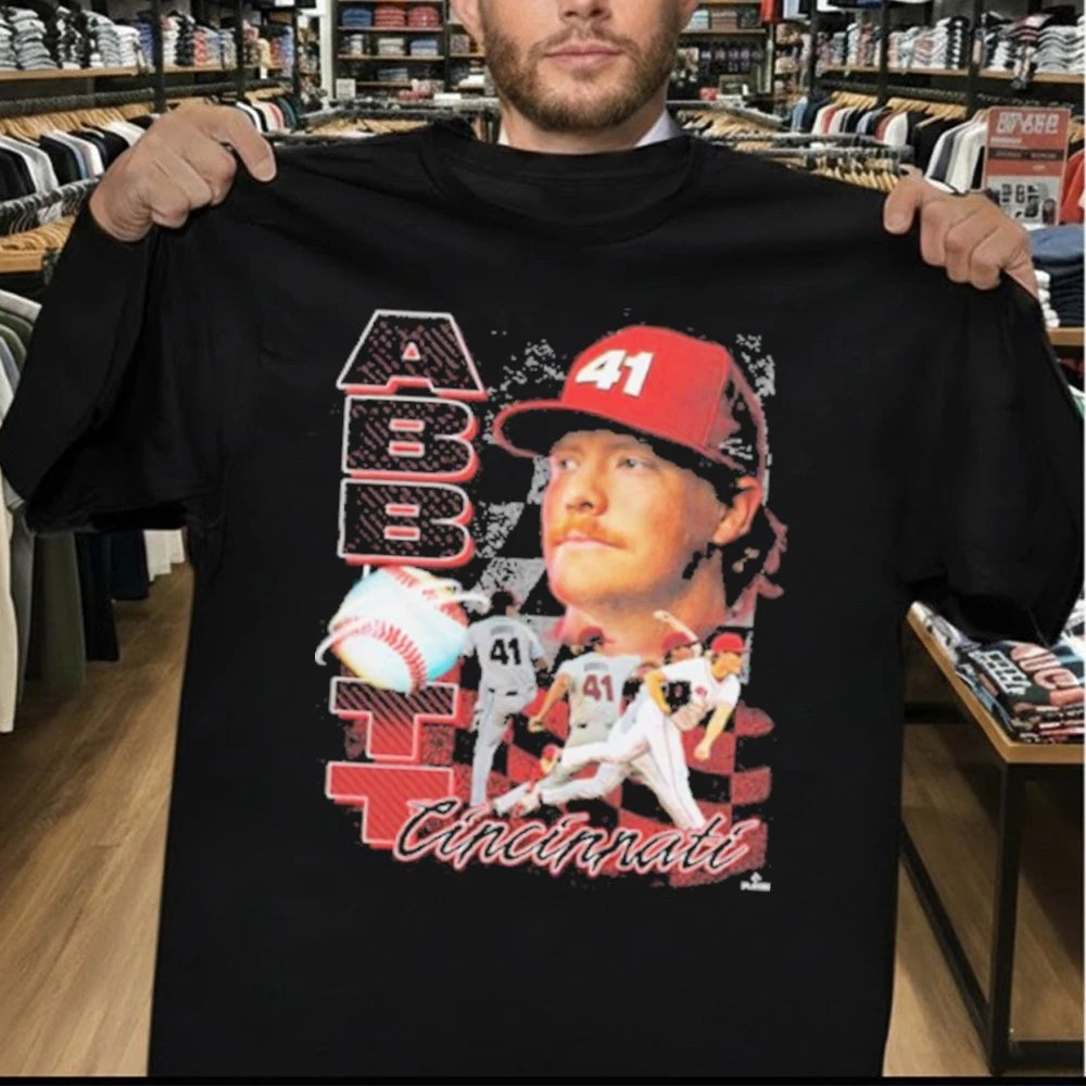 Andrew Abbott Reds Start Your Engine Baseball Racing Shirt