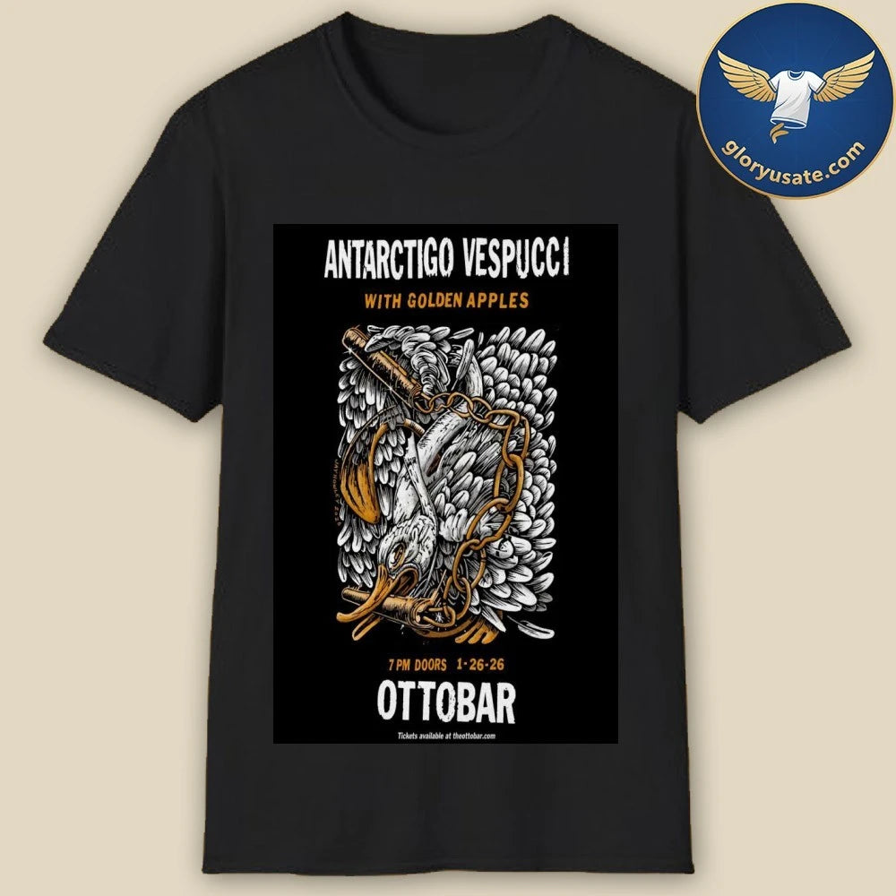 Antarctigo Vespucci January 26, 2026 Ottobar Baltimore Poster Shirt