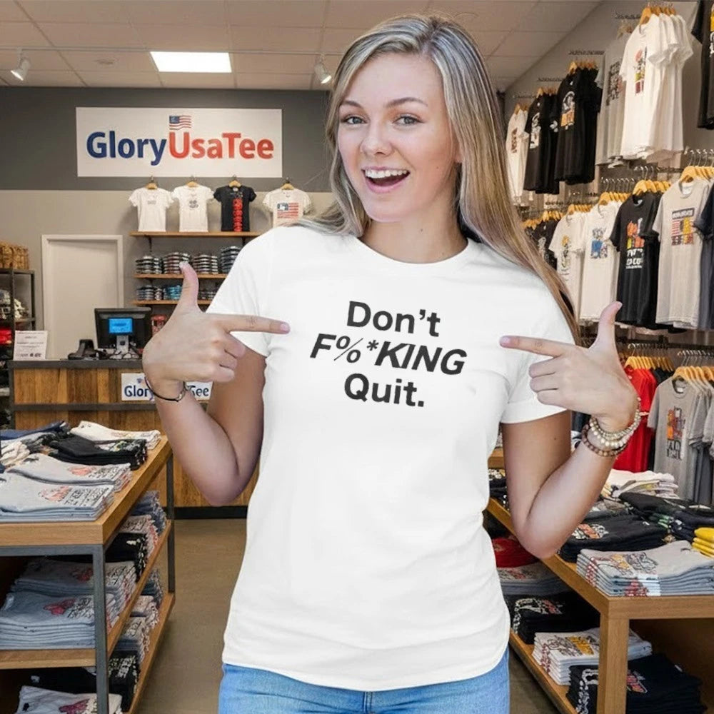 Anthony Kim Don’t Fucking Quit Shirt