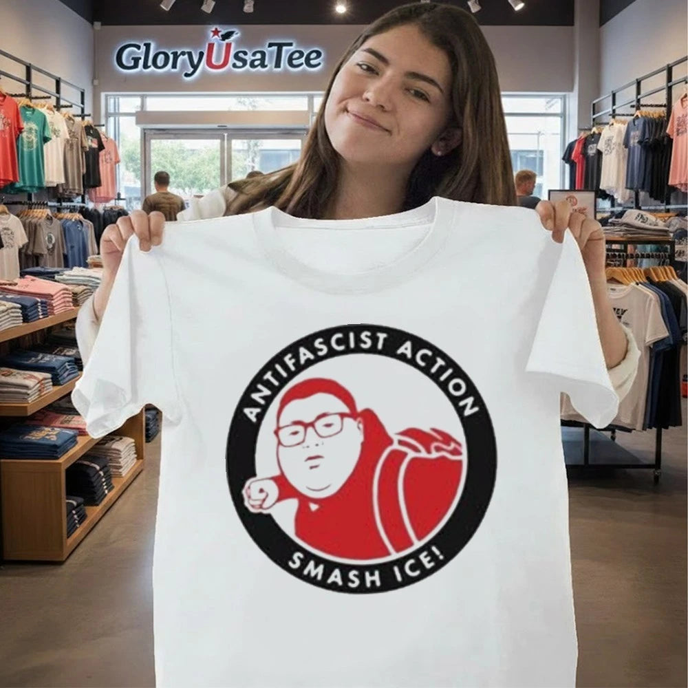 Anti Fascist Action Smash Ice Smash Nazi Shirt