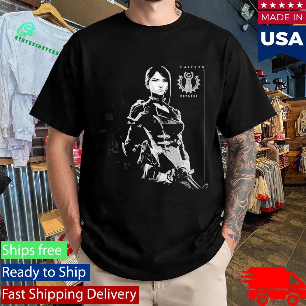 Arcane Caitlyn Cupake Shirt