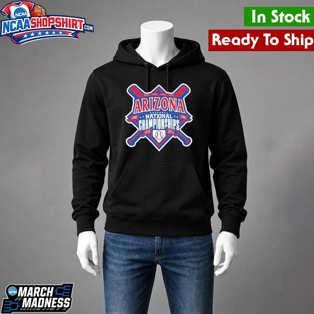 Arizona Baseball 1976 Night National Champions Shirt