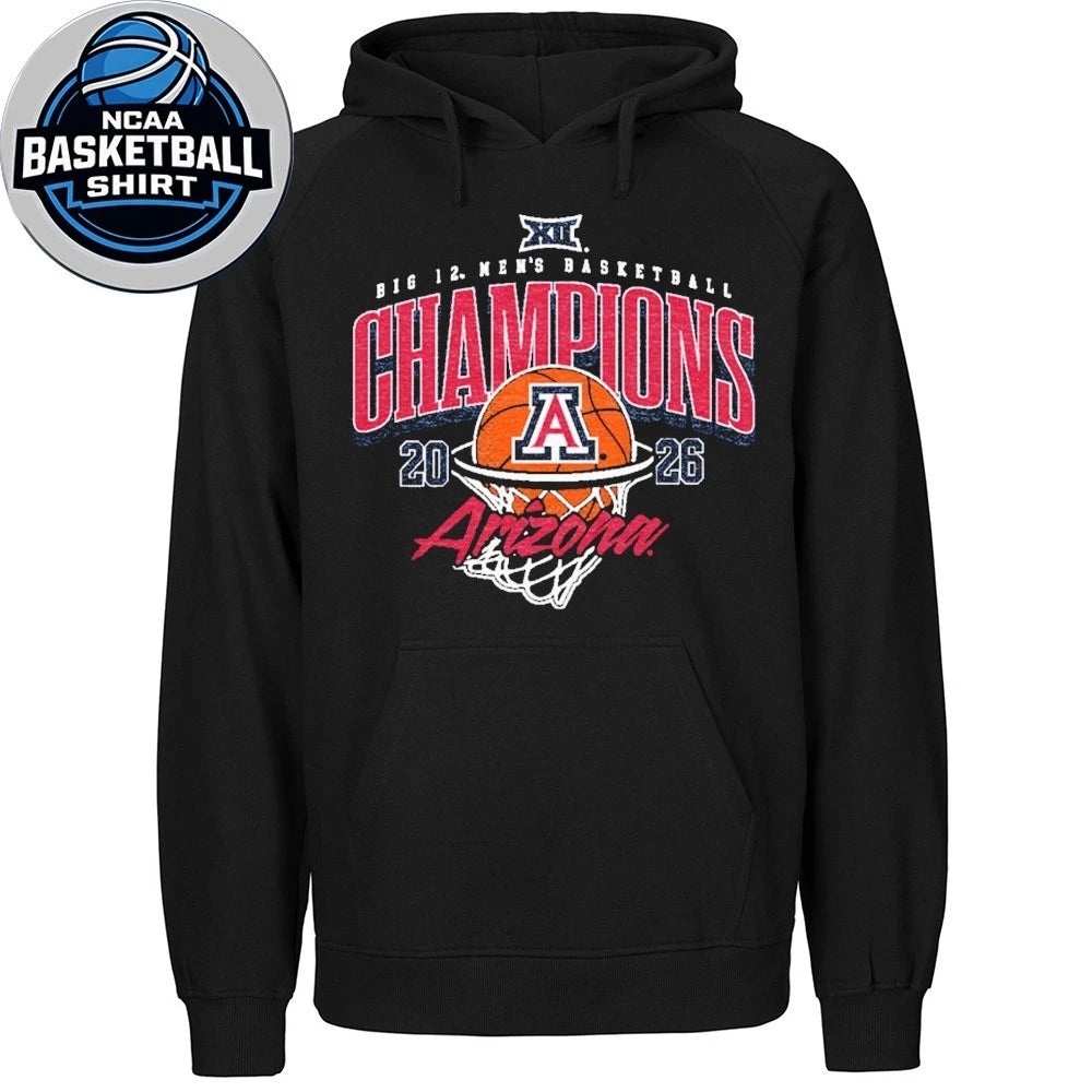 Arizona Men’s Big 12 Tournament Champs 2026 T-Shirt