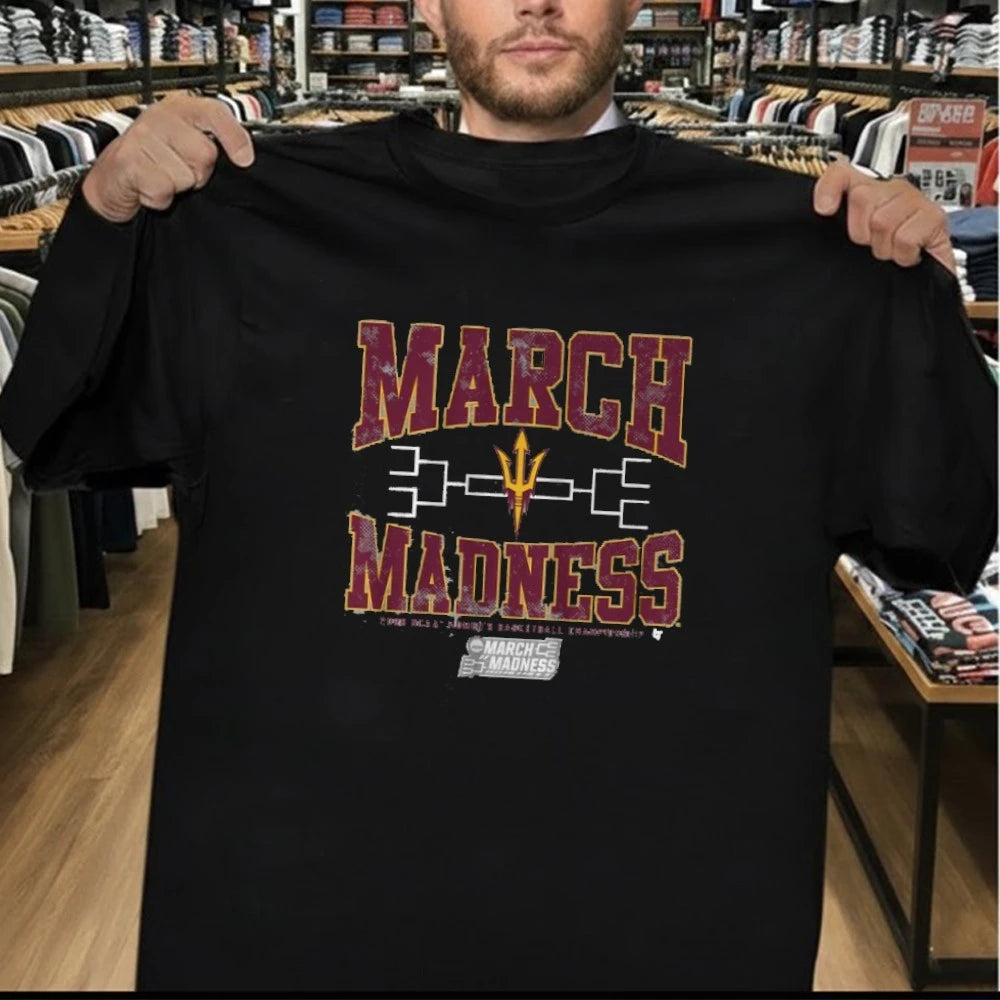 Arizona State Sun Devils WBB 2026 March Madness NCAA Men’s Basketball Championship Shirt
