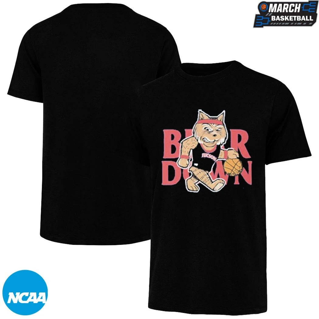 Arizona Wildcats Bear Down Mascot T-Shirts