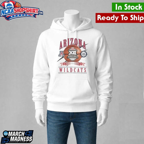 Arizona Wildcats Big 12 Men’s Basketball Tournament Championship 2026 Locker Room Trophy Shirt