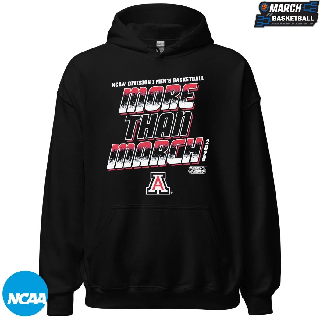 Arizona Wildcats More Than March NCAA Division I Men’s Basketball March Madness 2026 T-shirts