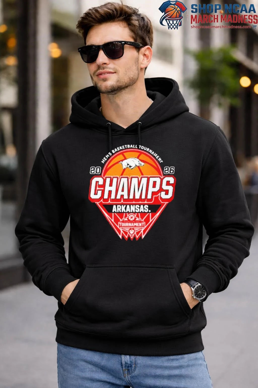 Arkansas Razorbacks Champions 2026 SEC Men’s Basketball Tournament 2026 Shirt Arkansas Razorbacks Champions 2026