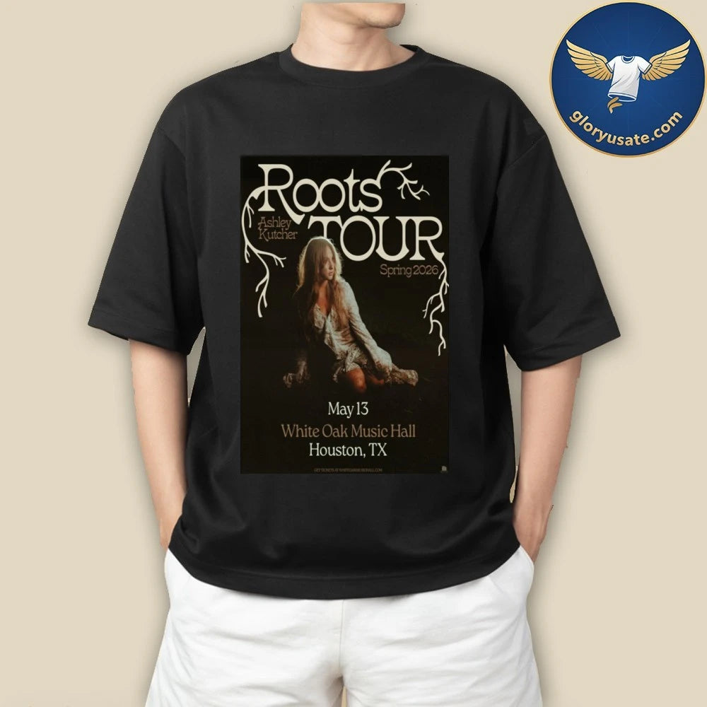 Ashley Kutcher May 13 2026 Houston, TX Poster Shirt