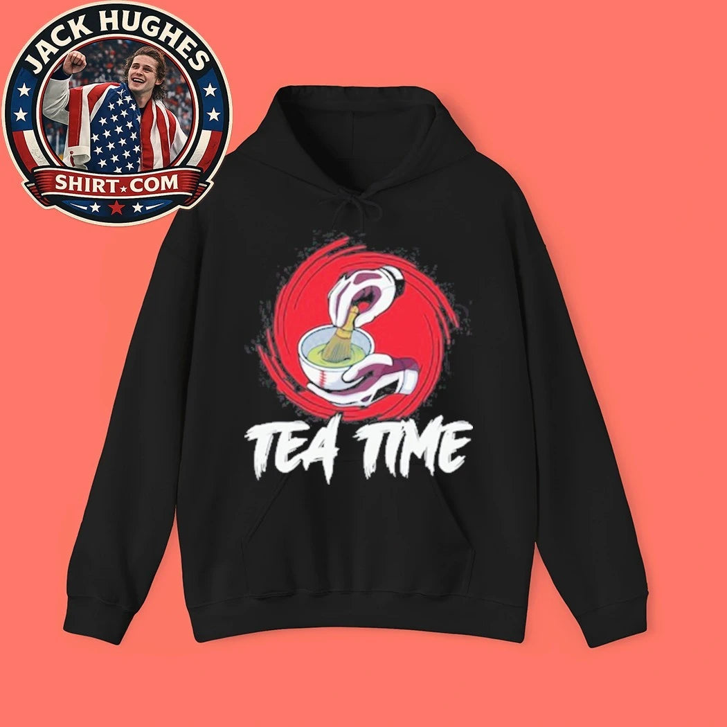 Athlete Logos Tea Time Graphic T-Shirt