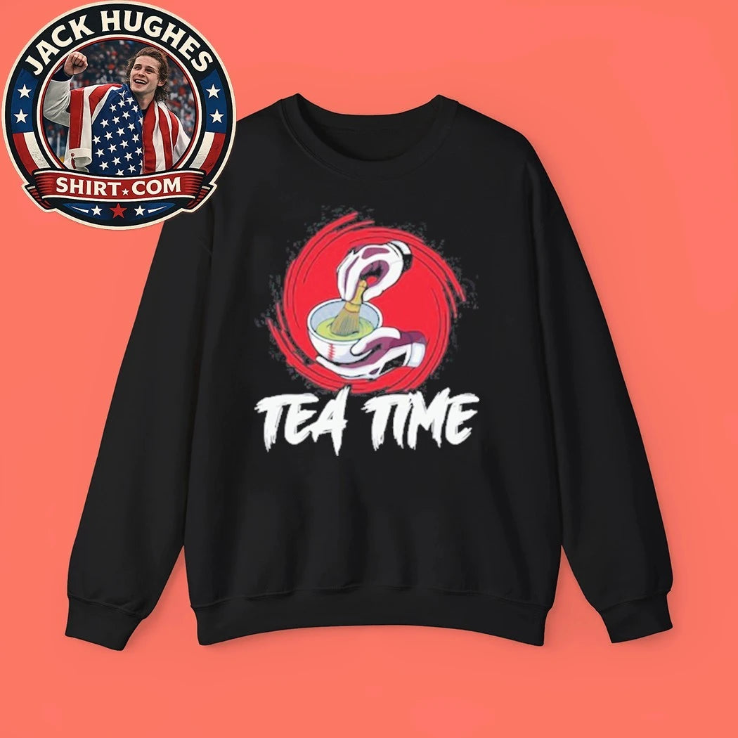 Athlete Logos Tea Time Graphic T-Shirt