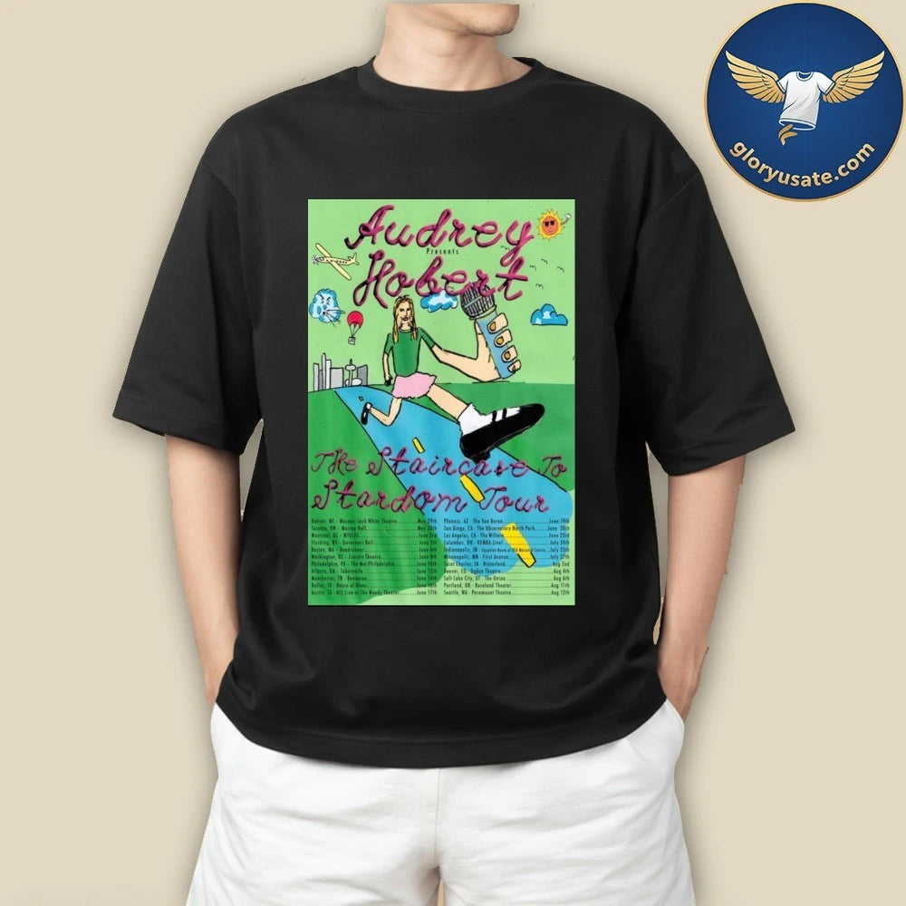 Audrey Hobert The Staircase To Stardom Tour 2026 Poster Shirt