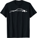 Legendary Racing Sports Car Iconic Racing Car Silhouette T-Shirt