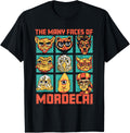 DCC Many Faces of Mordecai Grid Funny Gamer Series Book T-Shirt