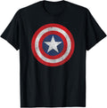 Comics Retro Classic Captain America Shield Costume T-Shirt