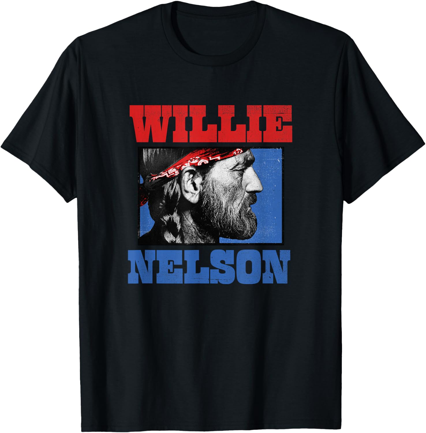 Official Willie Nelson Bandana T-Shirt