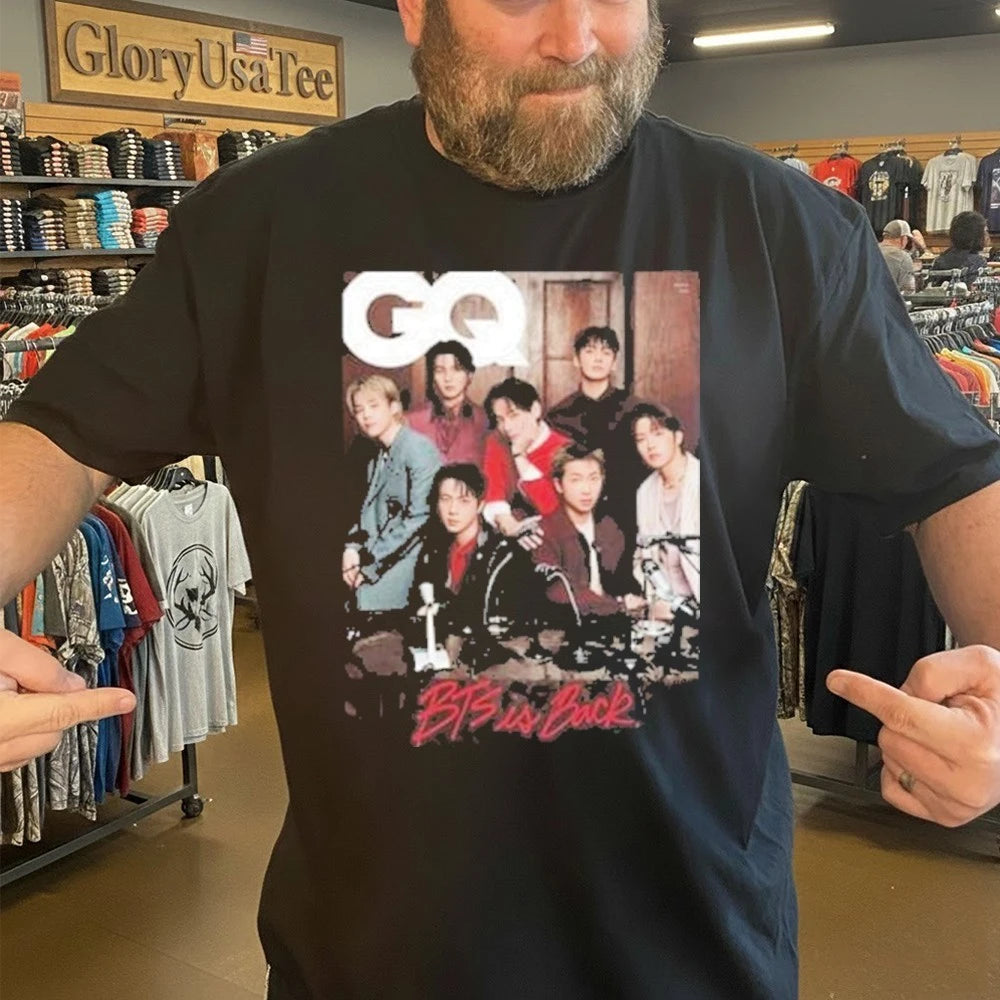 BTS GQ Korean Cover Poster BTS Is Back 2026 Shirt