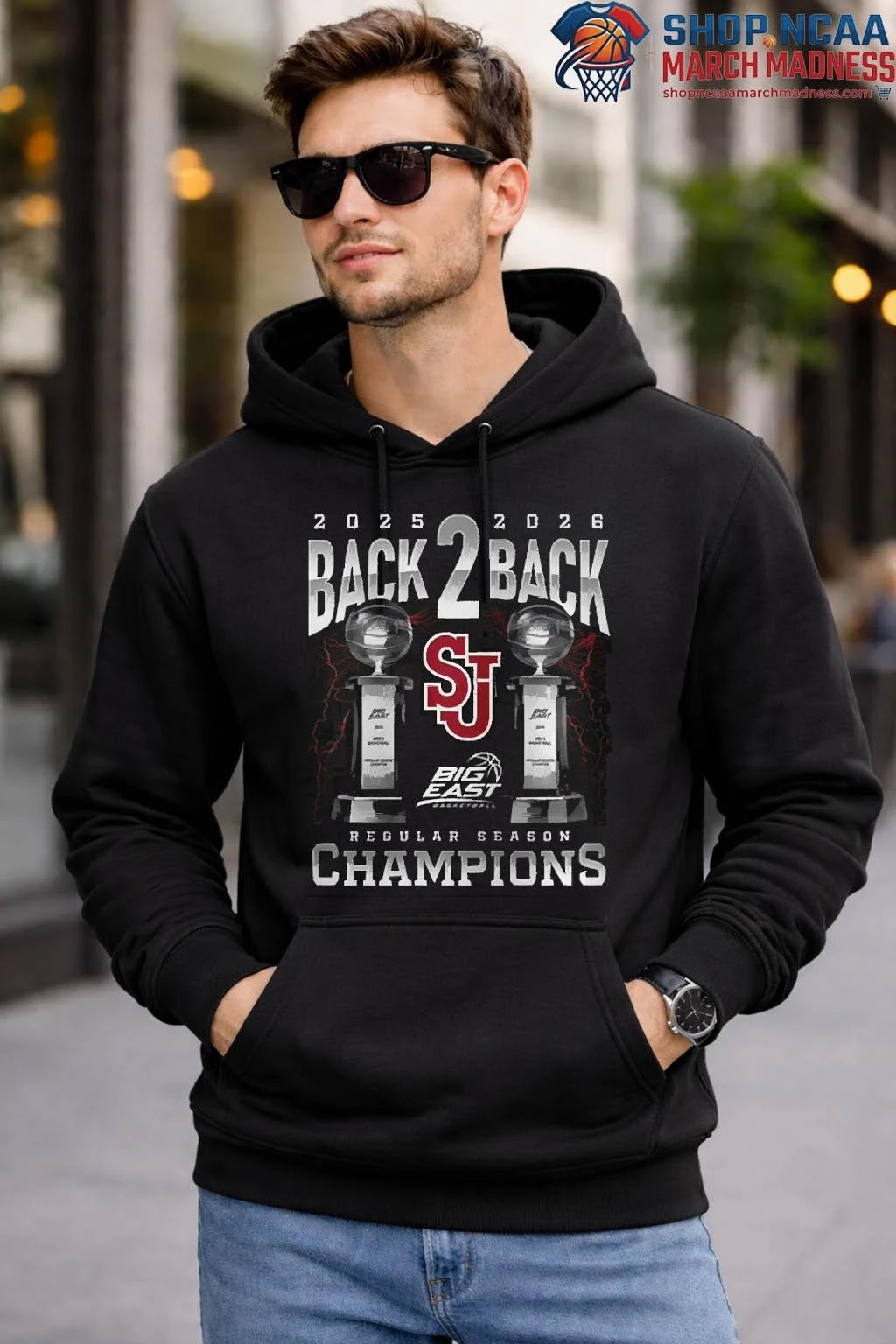 Back 2 Back Basketball Big East Tournament Champions 2026 Shirt