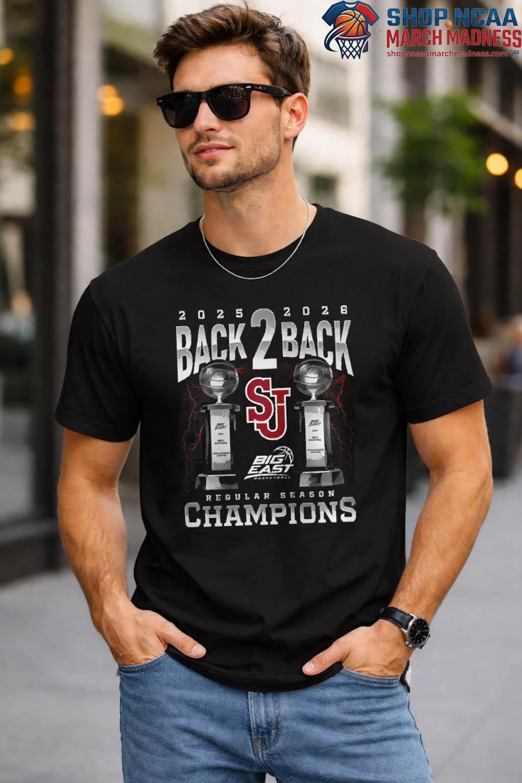 Back 2 Back Basketball Big East Tournament Champions 2026 Shirt